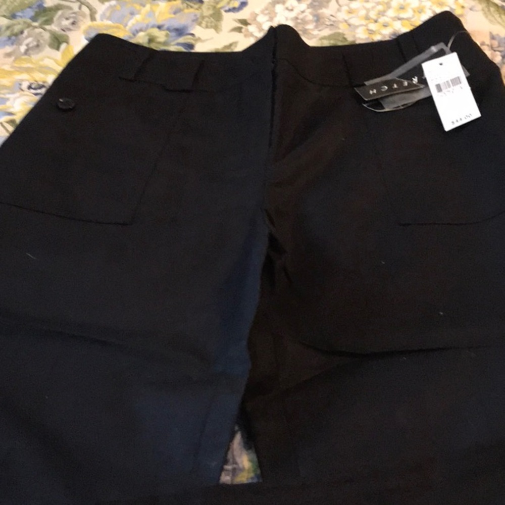 NWT Black AGB SIZE 4 capris.